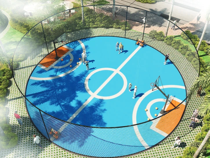 Basketball court sports facility Myhna Vistara
