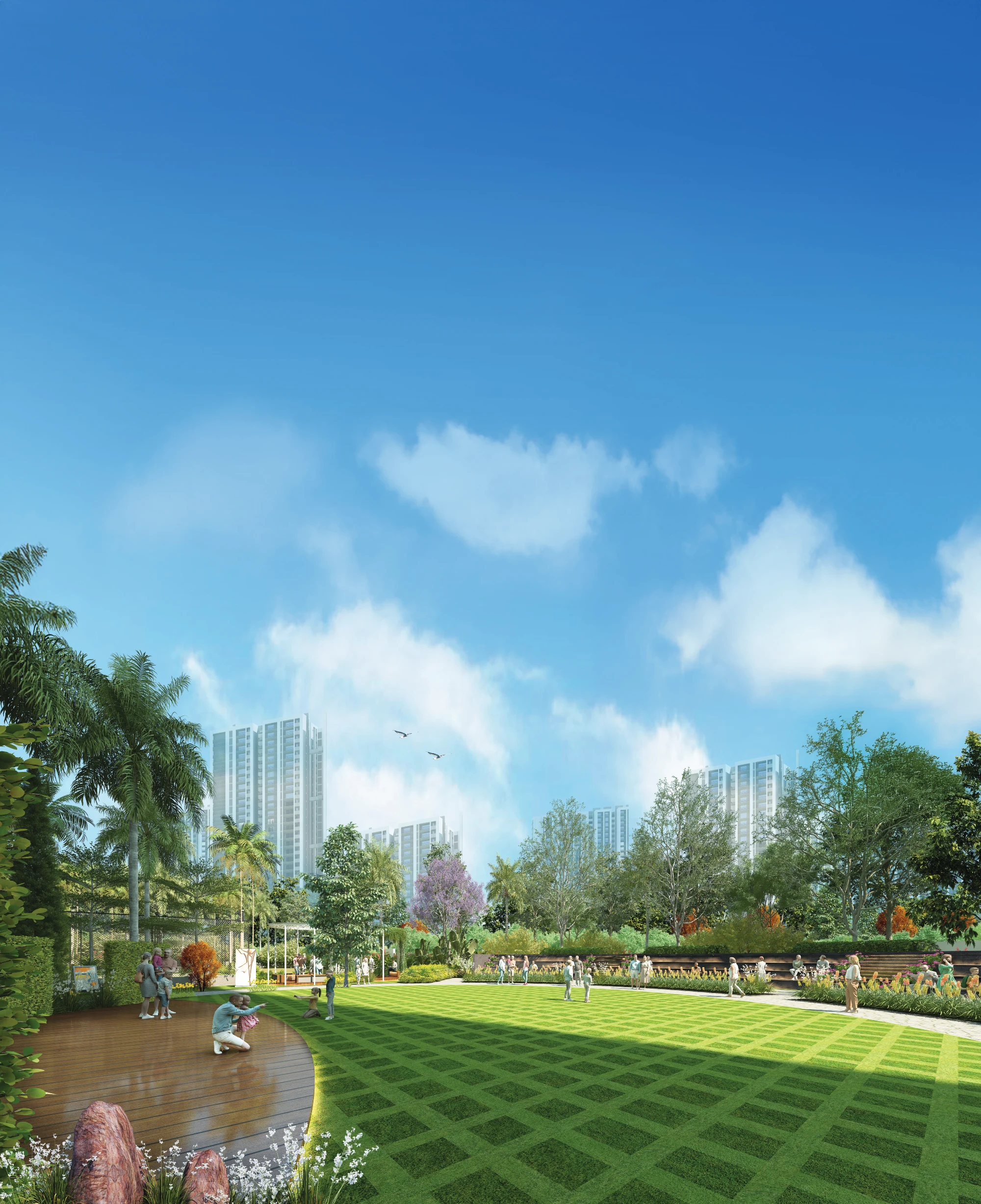 Landscape gardens Myhna Vistara Gunjur Bengaluru
