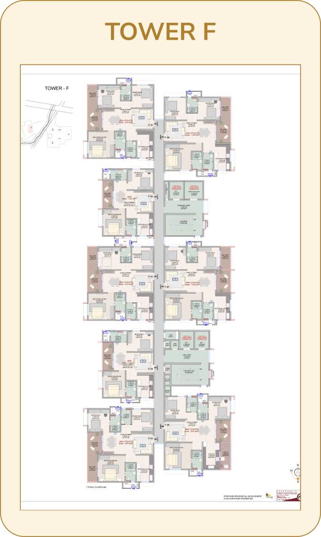 Myhna Vistara Tower E floor plan premium apartments Gunjur