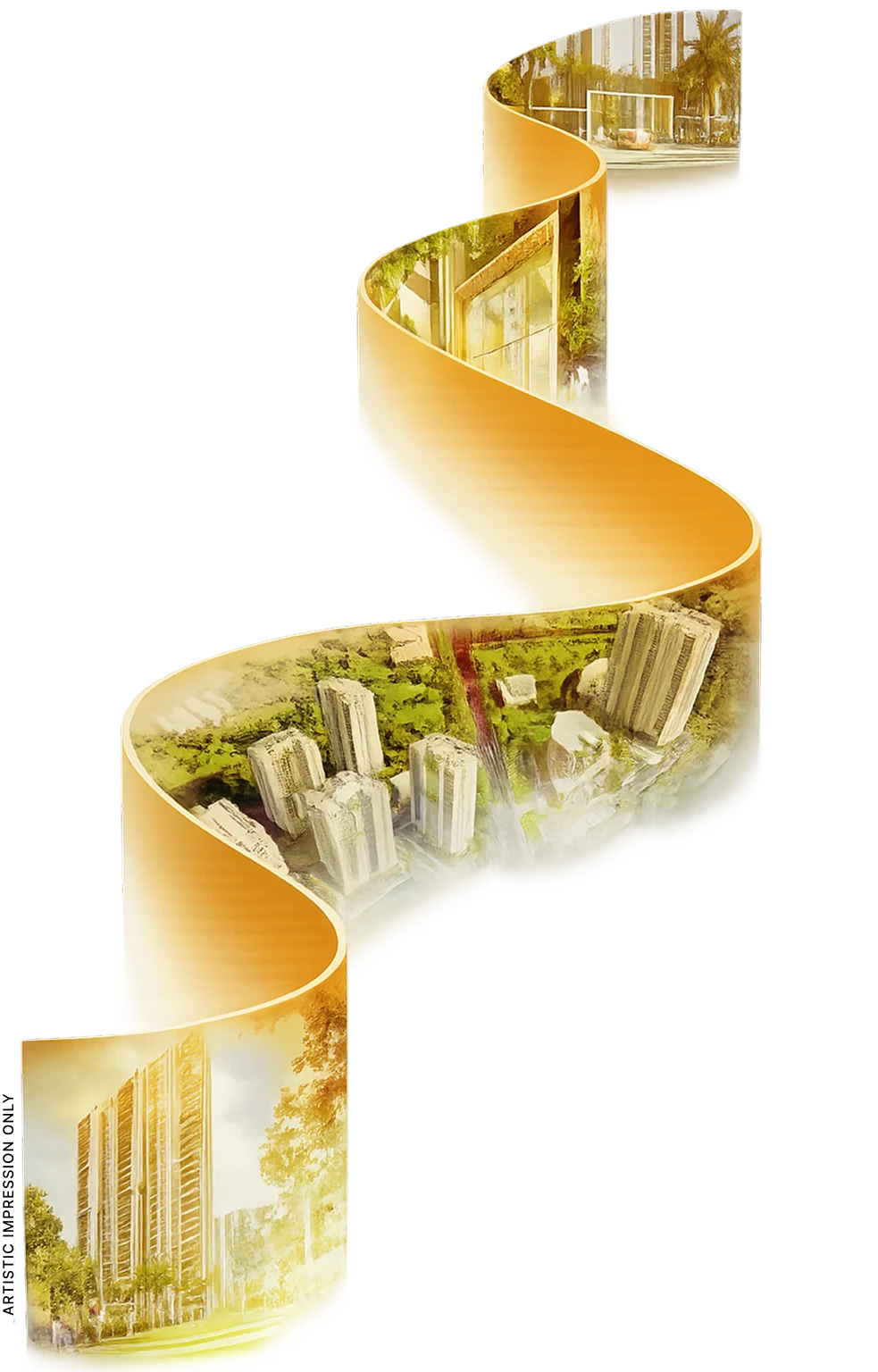 Myhna Vistara 3 BHK 4 BHK premium apartments Gunjur Bengaluru aerial view